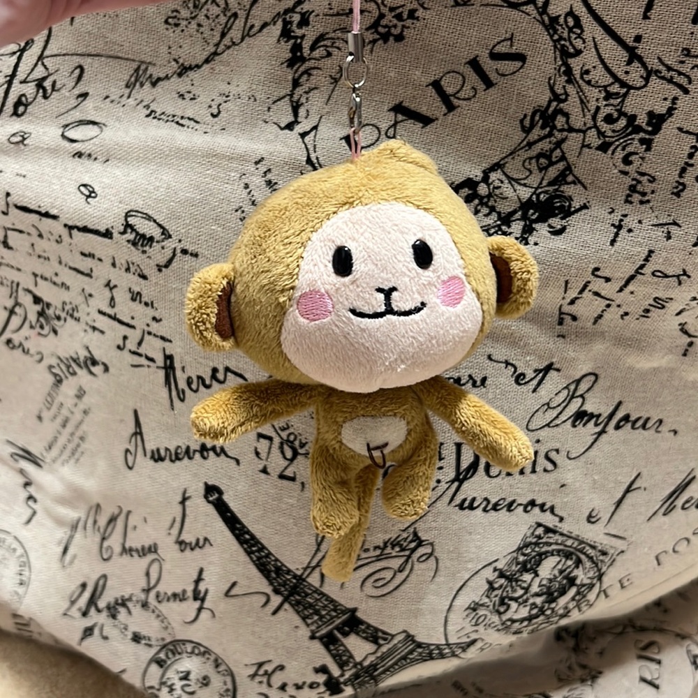Monkey Keychain